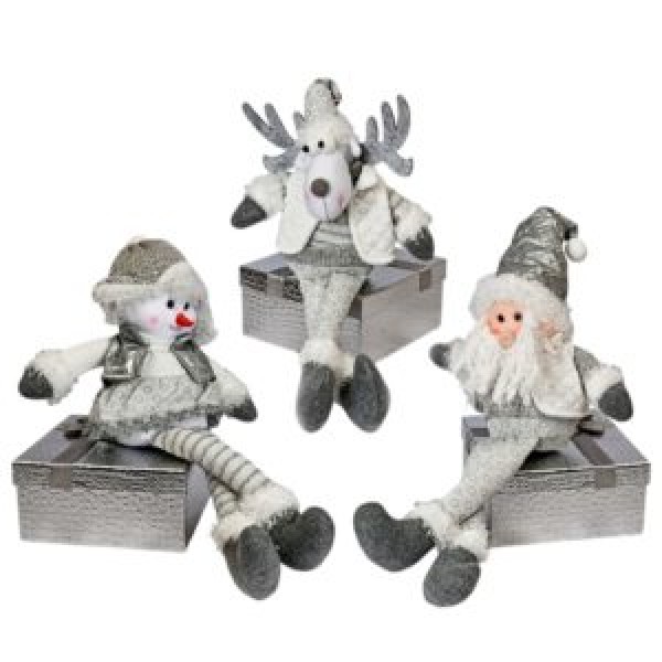 256720 Фігура новорічна "Santa&Co" 47см M17287