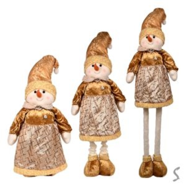 256726 Фігура новорічна "Snowman" 100см M17238-B