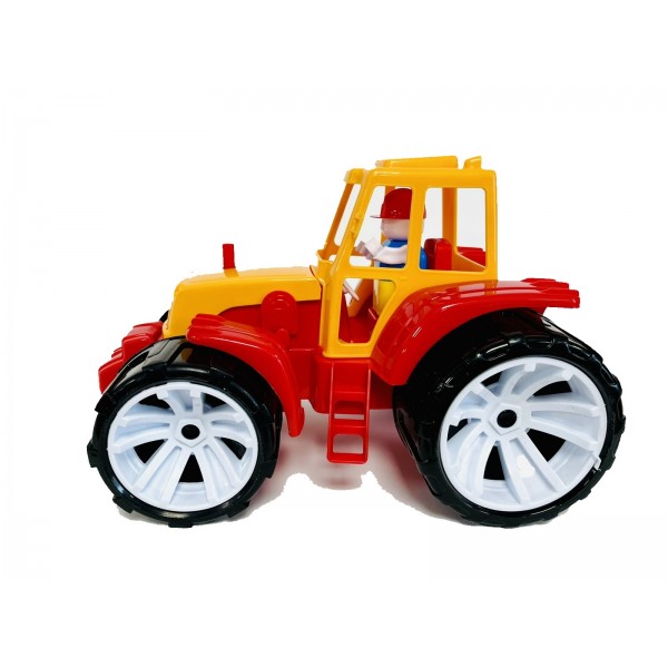 148403 Іграшка дитяча "Трактор BAMS 0 " кольорова кабіна BAMSIC, арт.007/6 Бамсик