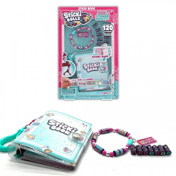 222368 Колекційний набір Sticki Rolls з альбомом для наліпок