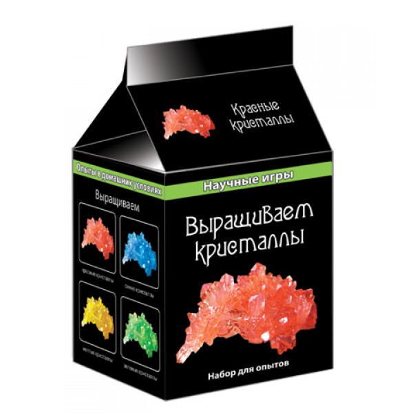 202613 9707 Наукові ігри міні "Вирощуємо кристали" (червоні)  