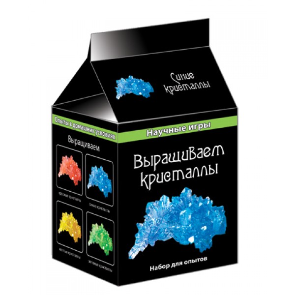 202614 9708 Наукові ігри міні "Вирощуємо кристали" (сині) 