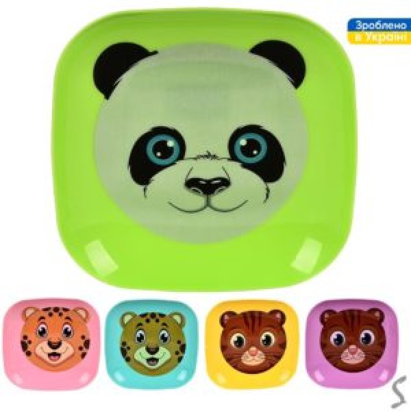 183733 Тарілка дитяча "Сонечко" пластик 18.5см PB-645