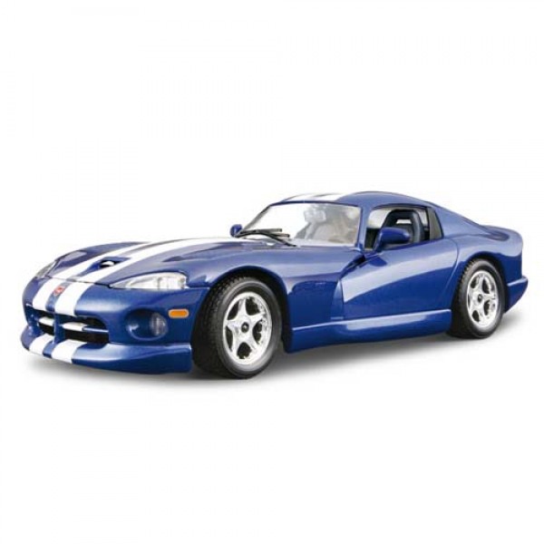 175108 Авто-конструктор - DODGE VIPER GTS COUPE (1996) (синій, 1:24)