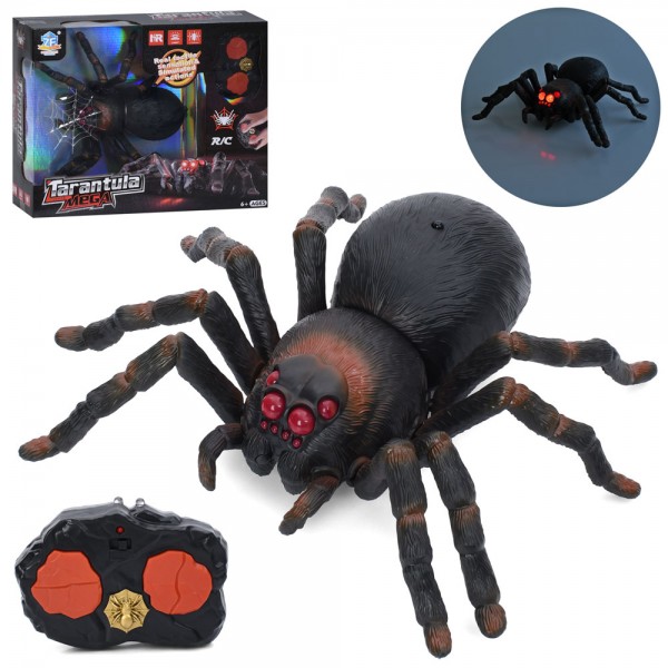 246156 Тварина 9982 р/к, павук, 23-25-7,5см, їздить,рухливі деталі,світло, на бат-ці, в кор-ці, 37-29,5-8,5