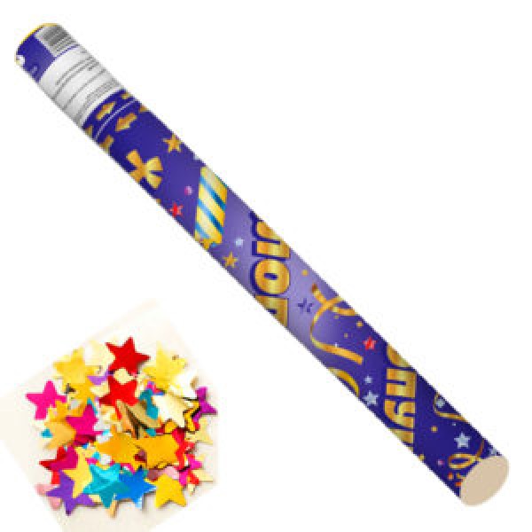 89153 Пневмохлопавка "Зірки" 28см різнокол. 9314