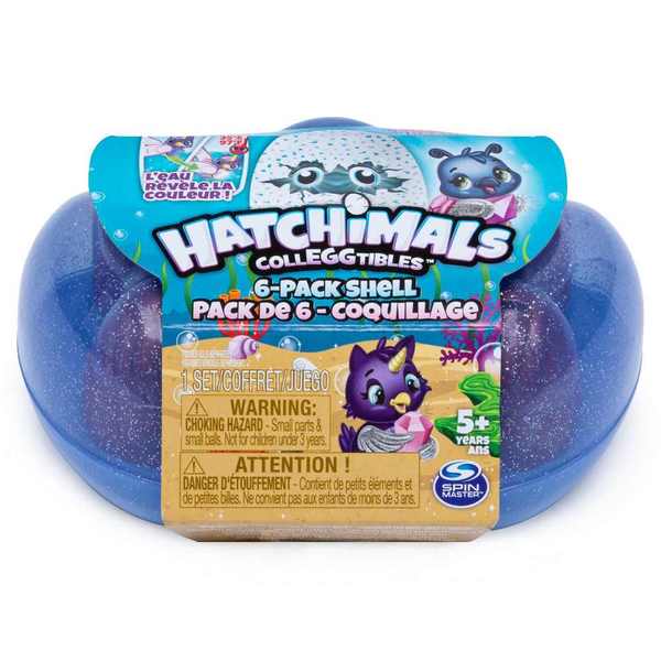 199879 Hatchimals: набір з морської раковини та шести колекційних фігурок в яйцях (в асортименті) Сезон 5