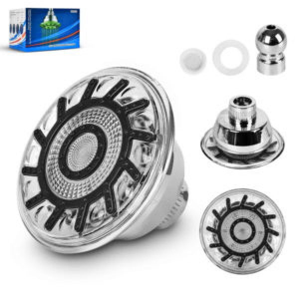 256223 Насадка для душу з LED підсвічуванням 12*8*12см R97158
