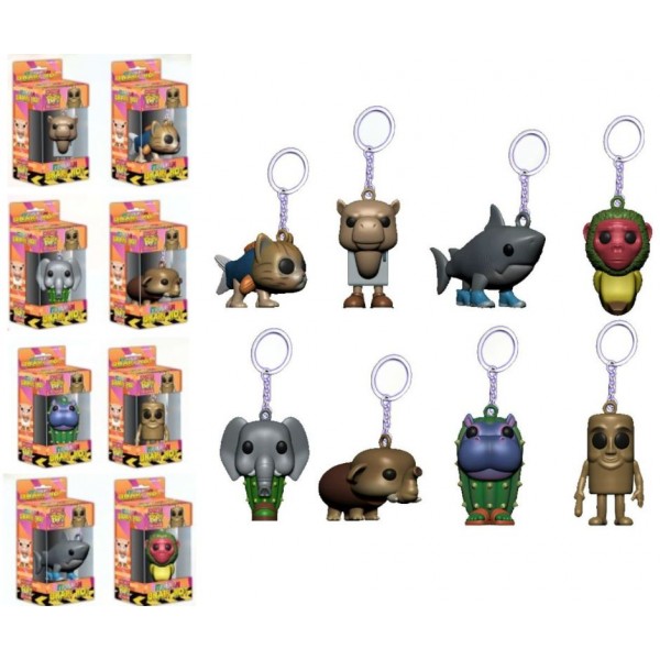 244964 Брелок 98382 монстр, 8 видів, кор., 6-14-5 см.