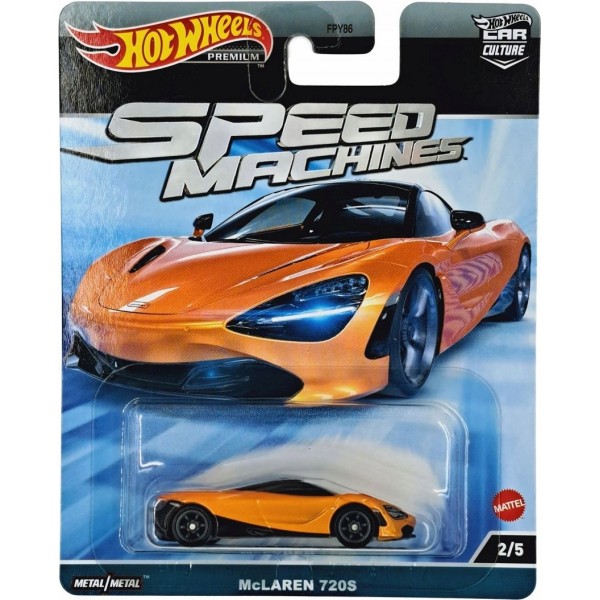 169313 Колекційна модель машинки McLaren 720S серії "Car Culture" Hot Wheels (FPY86/HKC43)