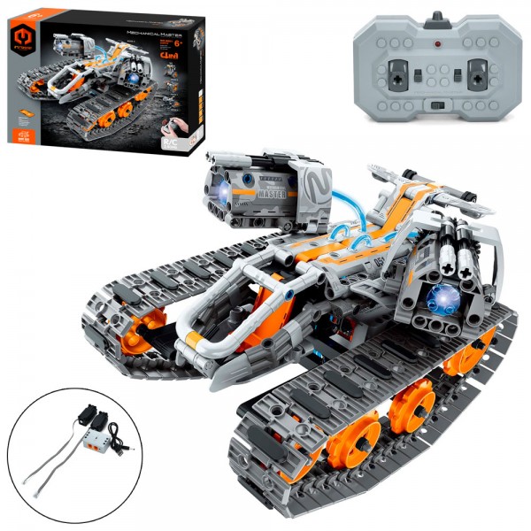 248241 Конструктор 8051 радіок2,4G, 4в1(транспорт,робот,тварина), 23,6-17,5-15см,акум,USBзаряд.,APP,604дет.
