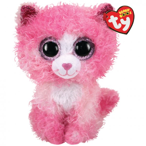 194916 Дитяча іграшка м’яконабивна TY Beanie Boo's 36479 Рожеве кошеня "Reagan" 25см