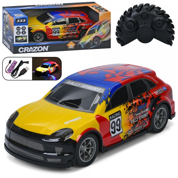 242095 Машина 333-TG25144B радіокер.2,4GHz,акум.,1:16,гум.колеса,небит.корпус,USB,світло,кор.,34,5-14-17,5с