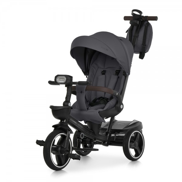 247992 Велосипед El Camino VECTOR ME 1162-1 Magnet Gray 3 кол. PU (12/10),пов.сид.,гальма,скл.кермо,сумка