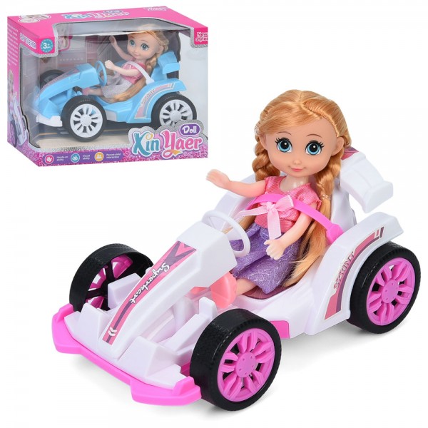 246386 Лялька 925-249-50 машина, 2 кольори, кор., 22-16,5-14,5 см.