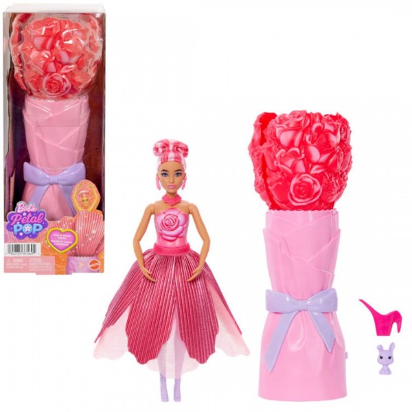 248688 Набір-сюрприз з лялькою Barbie Petal Pop "Червона троянда"
