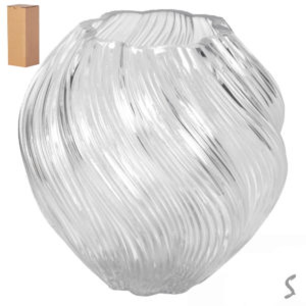 255572 Ваза скляна "Eleanor" 16*16см R35274-W