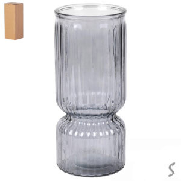 255578 Ваза скляна "Giselle" 11*24см R35299