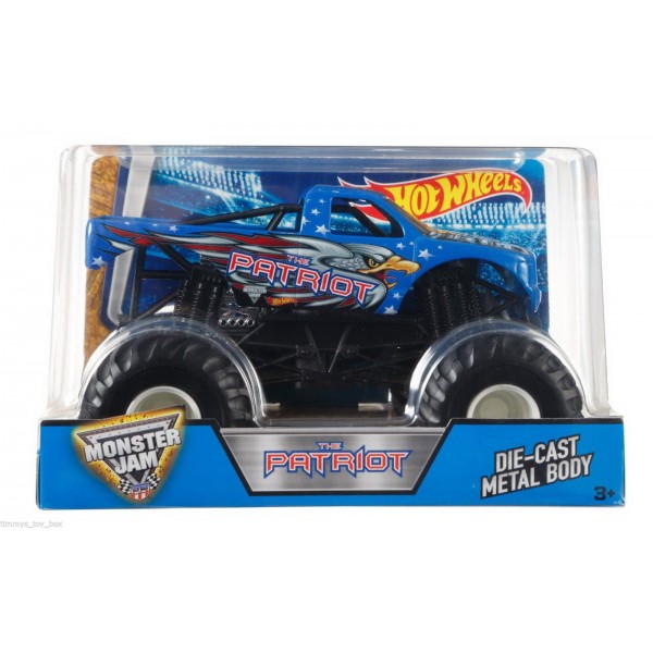 44166 Збільшена машинка-позашляховик серії "Monster Jam" Hot Wheels в ас.