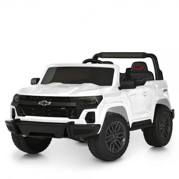 245805 Джип M 6290EBLR-1(24V) 2,4G радіок, 1*24V7AH, 4*45W, EVA, BLUETOOTH, музика, світло, шкіра, білий