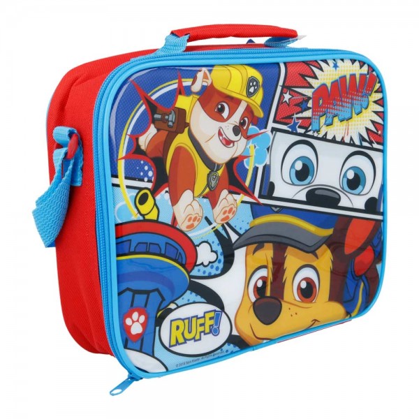 187046 Ланчбокс-Сумка прямокутна з ремінцем, Щенячий Патруль, STOR RECTANGULAR INSULATED BAG WITH STRAP PAW PATROL COMIC 