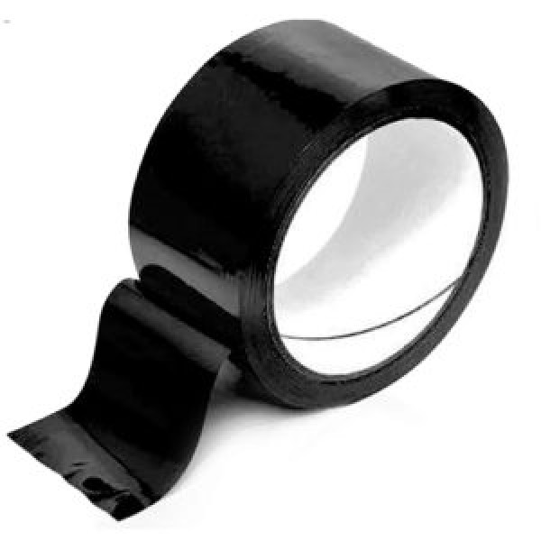 104009 Скотч пакувальний чорний 200м S-200BK