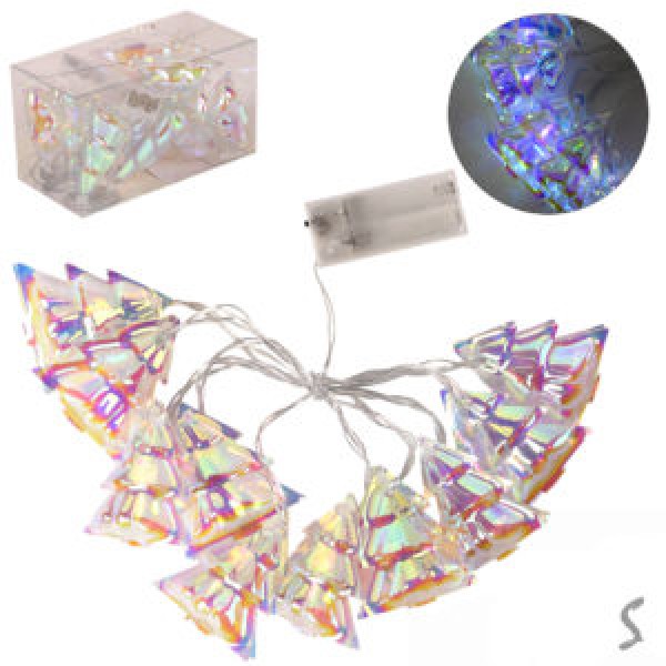 253889 Гірлянда світлодіодна "Tree hologram" 2м 10led (2AA),R96314