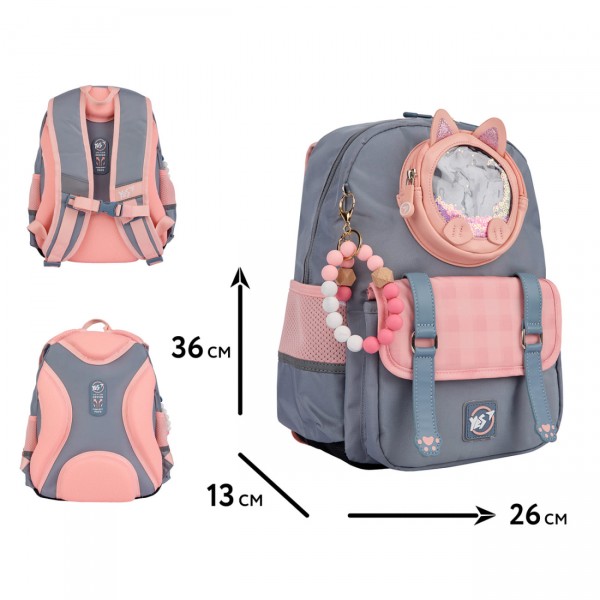 224615 Рюкзак шкільний YES S-104 Glamour Kitty