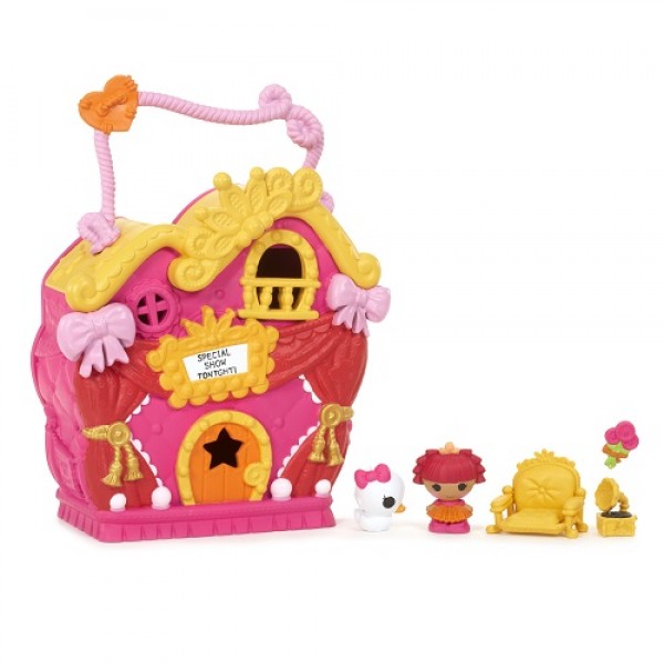 178795 Будиночок КРИХІТКИ LALALOOPSY - ЗАМІСЬКИЙ КОТЕДЖ БАЛЕРИНИ (лялька, аксесуари)