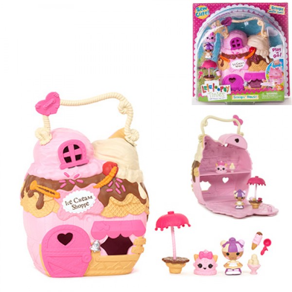 178796 Будиночок КРИХІТКИ LALALOOPSY - ЗАМІСЬКИЙ КОТЕДЖ ВАФЕЛЬКИ (лялька, аксесуари)