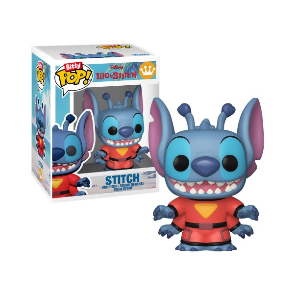 229474 Ігрова фігурка BITTY POP! Ride серії "Ліло та Стіч" - СТІЧ У ЧЕРВОНОМУ КРЕЙСЕРІ