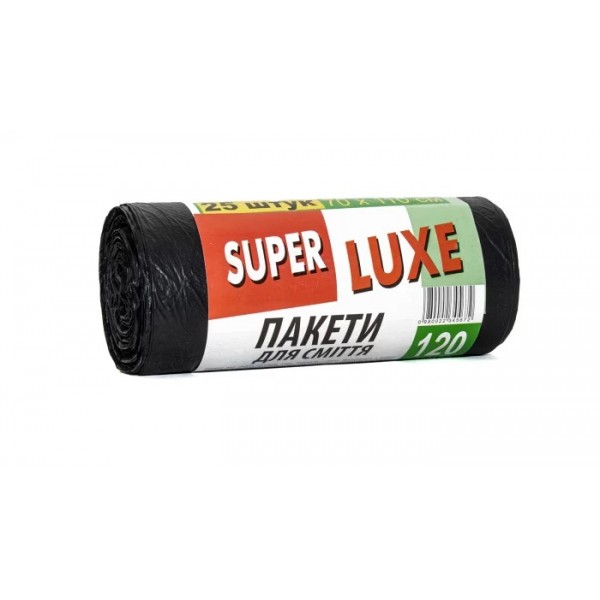 140961 Пакети для смiття ТМ Super Luxe 120*25