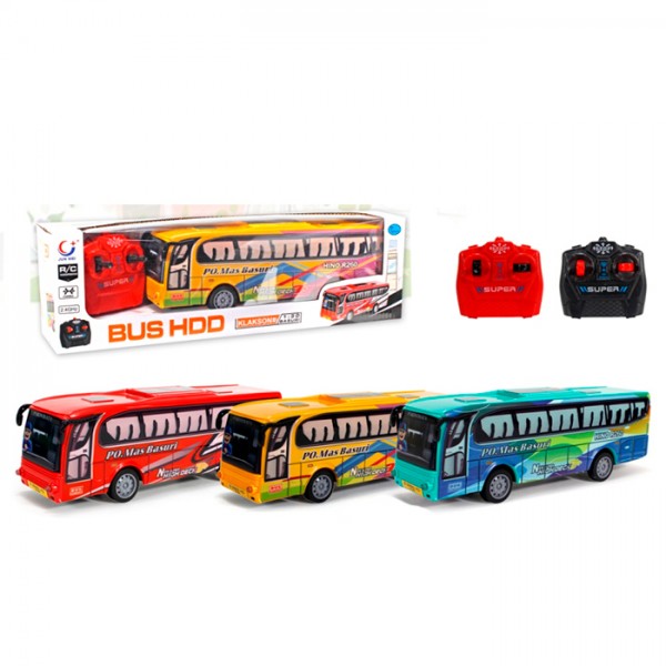 249769 Автобус HT-151 радіо/к,акум,24см,1:30,музика,світло,гумові колеса,USBзарядне,в кор-ці, 34-10-7,5см