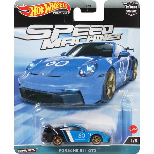 179856 Колекційна модель машинки Porsche 911 GF3 серії "Car Culture" Hot Wheels (FPY86/HKC44)