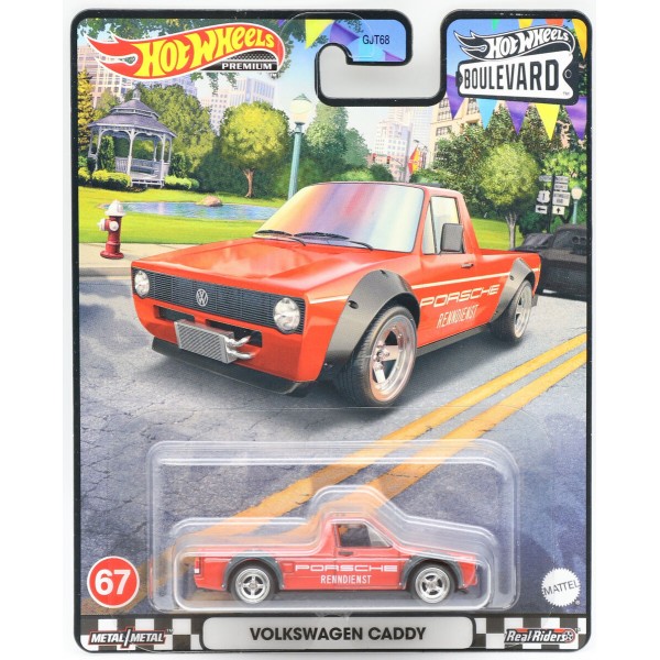 179857 Колекційна модель машинки Volkswagen Caddy серії "Преміальні автівки" Hot Wheels (GJT68/HKF13)