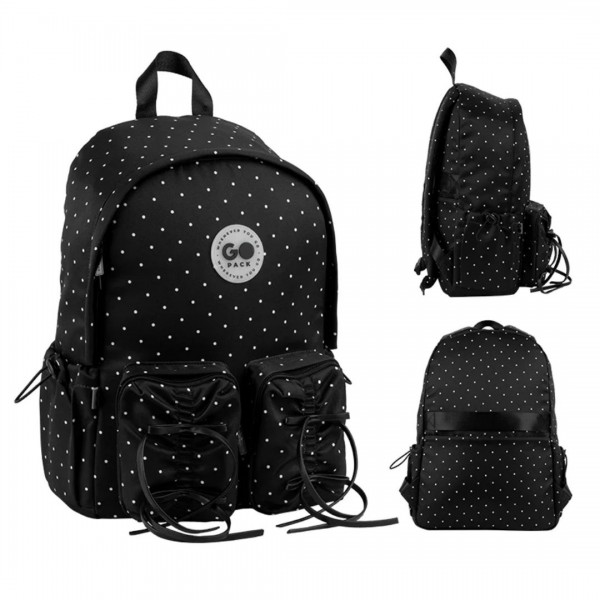 252617 Рюкзак GoPack Education Teens 130L чорний