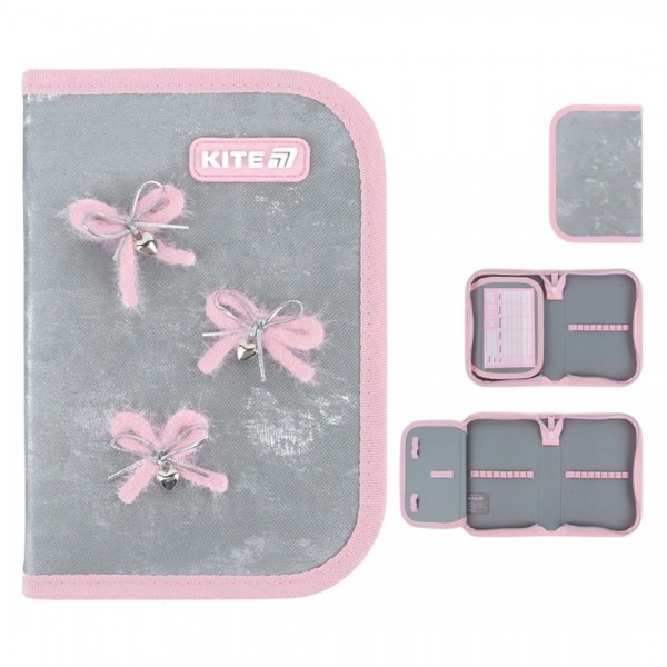252775 Пенал Kite 1 від., 1 відв., без наповнення 621 Velvet Dream