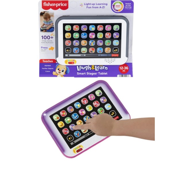 260986 Розумний планшет з технологією Smart Stages (укр.) Fisher-Price