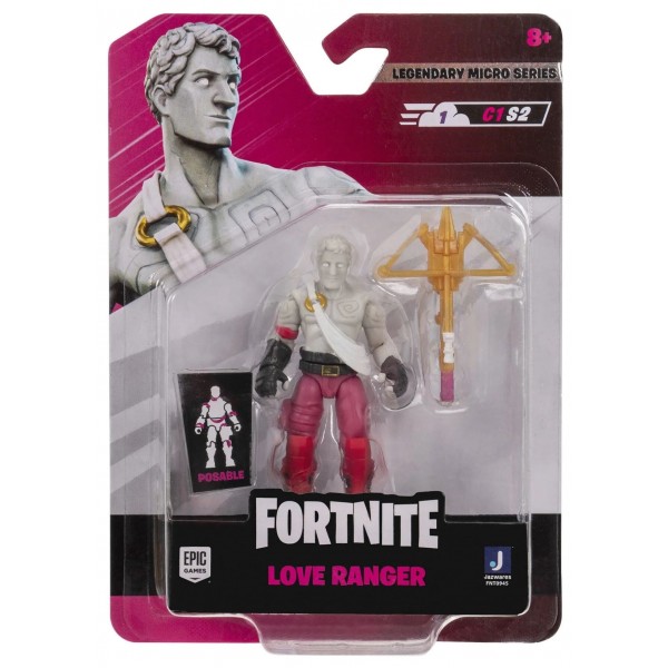 200101 Колекційна фігурка Fortnite Micro Legendary Series Love Ranger, 6см