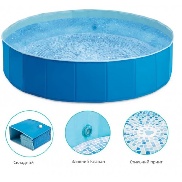 246427 Басейн 48400  для тварин, 152*30см, складний, 492л, в кор.