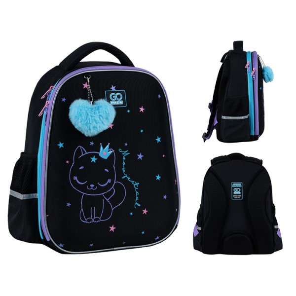 225996 Рюкзак GoPack Education напівкаркасний 165M Meowjestical