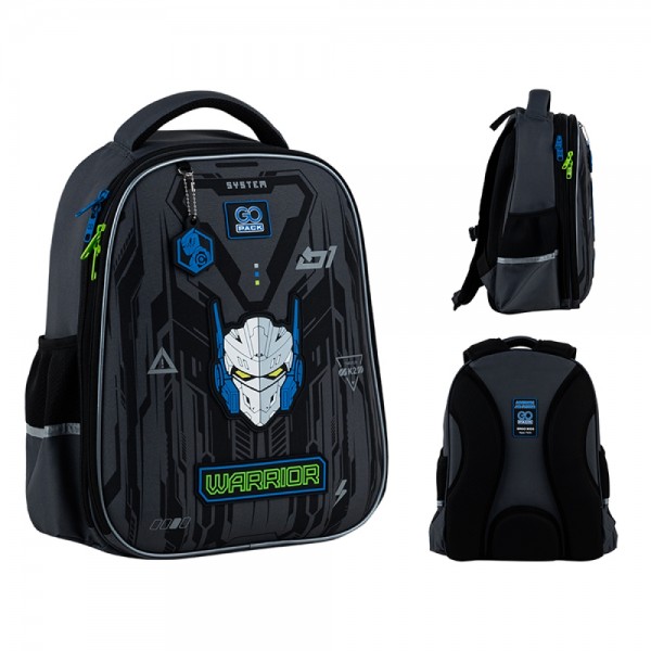 225998 Рюкзак GoPack Education напівкаркасний 165M Warrior