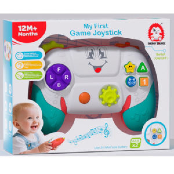 249931 Пульт EA044 джойстик, 14,5см, музика-звук(англ), світло, рухливі деталі, бат, кор.,18-14,5-4,5см