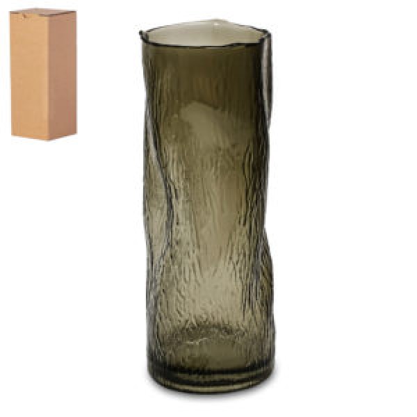 255579 Ваза скляна "Gravity" 10*25см R95306GR-M