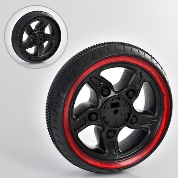 136220 Колесо M 4533-R WHEEL заднє, для мотоцикла M 4533, діам.28см., ширина 8,5см.