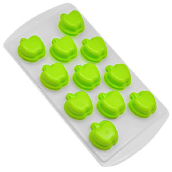 96431 Форма для льоду / шоколаду / мастики "Яблука" 21.5*11 см R28917 (200шт)