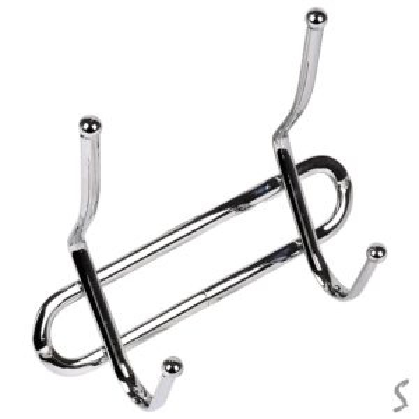 60120 Вішалка настінна (хром) 2гачків, MH-1978