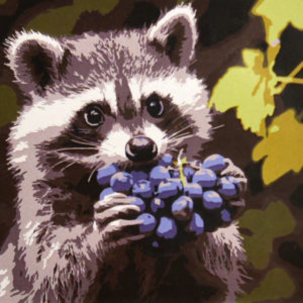 249871 Картина за номерами Strateg Маленький ласун 20х20 (HH8060)