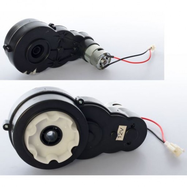 134560 Редуктор в зборі з мотором M 4180-GEAR BOX для електромобіля M 4180, 12V, RPM11000, довж.19см.