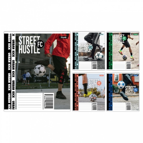 228104 А5/18 кл. 1B Street Hustle, зошит учнівський шкільний
